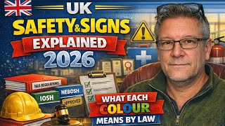 UK Safety Signs Explained — What Each Colour Means by Law 2026