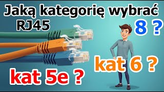 Jaki wybrać kabel Ethernet? | Kat5e czy Kat6 a może Kat8?