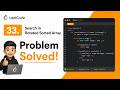 🚀 Crack LeetCode 33 Like an Interview Pro | Rotated Array Binary Search