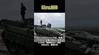 「スウェーデンの駆逐戦車：Strv.103」#兵器解説 #shorts