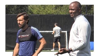 New York City FC Training Footage With Patrick Vieira, David Villa & Andrea Pirlo