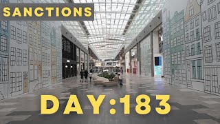 Life in Russia Under Sanctions : Empty Shopping Malls
