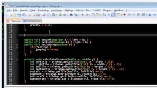 Part 3 - Basic Tile Based Platformer in Java - Creating the Player part 2