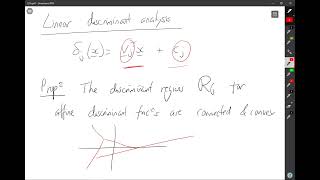 Multivariate Statistics: 8.1 Linear discriminant analysis