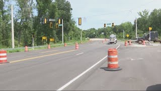 New traffic signal at Hwy 56 and River Rd.