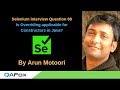 Selenium Interview Question 69 -  Is Overriding applicable for Constructors in Java?
