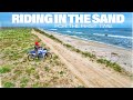 Off-Road Motorcycle Self Training - EPISODE 11 👉 First Time SAND RIDING