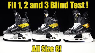 Bauer UltraSonic Fit 1, 2 \u0026 3 Blind Test - Can you feel the difference ?