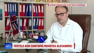 Controverse după ce DIICOT a confirmat că Alexandra a murit