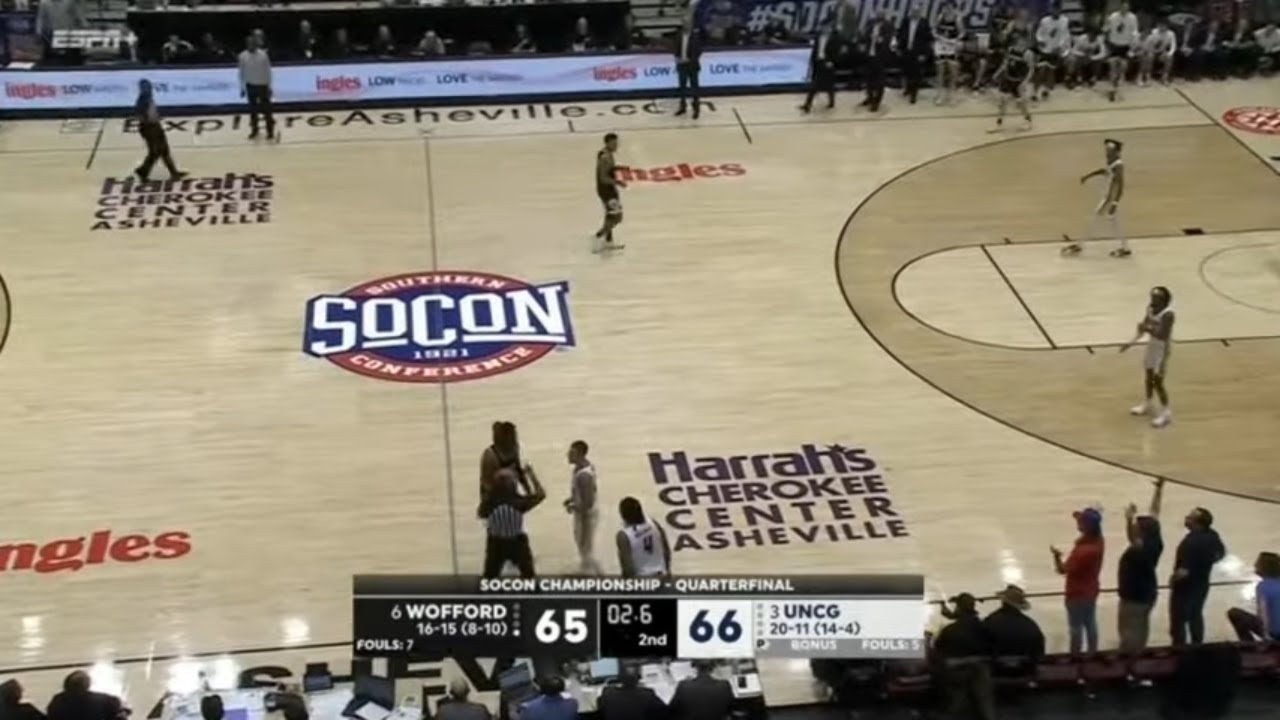 Wofford Vs UNCG Exciting Ending | 2023 College Basketball - Win Big Sports