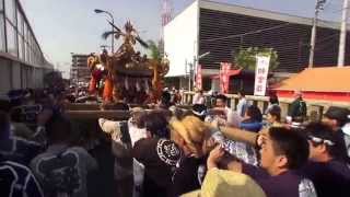 平成27年 羽田神社「羽田祭り」本社神輿 宮出し 町内渡御。