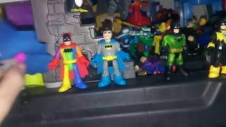 IMAGINEXT DC SUPER FRIENDS BATMAN 80TH ANNIVERSARY FIVE PACK REVIEW