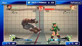 Trollpanga 2.22 - Aljon (Akuma) vs DaFeetLee (Cammy)