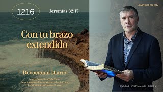 Devocional diario 1216, por el pastor José Manuel Sierra.