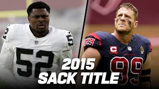 Khalil Mack VS J.J. Watt | 2015 Race for the Sack Title