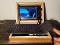 Book Turned Into Laptop with Raspberry Pi