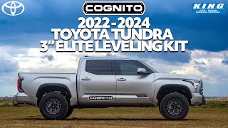 *NEW* Cognito 3-Inch Elite Leveling Lift Kit with King 2.5 Reservoir Shocks for 22-24 Toyota Tundra