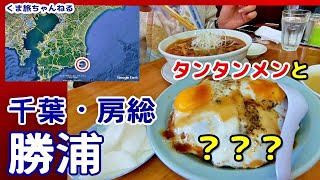 【千葉観光・穴場グルメ探しの旅】勝浦タンタンメンを求めたら思わぬ伏兵「焼豚玉子飯」登場【房総半島・青春18きっぷの旅5】