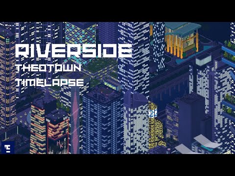 Riverside Theotown Timelapse Cyberpunk Event Youtube