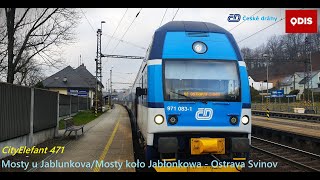 Mosty u Jablunkova / Mosty koło Jabłonkowa - Ostrava Svinov // Cabview //