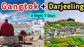 Sikkim Darjeeling Tourist Places | Gangtok + Darjeeling Low Budget Tour | Gangtok Tourist Places