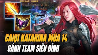 CAIQI VÀ GIÁO ÁN KATARINA AP MÙA 14 XỬ LÝ TỐC ĐỘ ÁNH SÁNG ĂN PENTAKILL GÁNH TEAM LẬT KÈO CỰC KHÉT