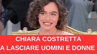 Chiara Pompei abbandona il trono di Uomini e Donne,  dopo la segnalazione sul presunto fidanzato …