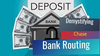 Chase Bank Routing Number California