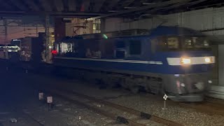 EF210-137号機[岡]+EF210-352号機[吹]牽引　高速貨物