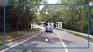 【林道シリーズ】山王林道 xtz125 (2022/09/17)