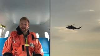 How to survive a helicopter crash in the North Sea! HUET training in Norway with my GoPro!