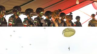 Exercise Super Garuda Shield Airborne Jump 2022