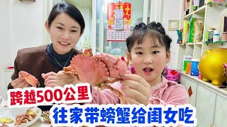 500km drive  seafood for girl  worth her joy despite fatigue.