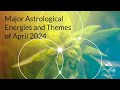 Major Astrology of April 2024 - Mercury Retro, Aries Solar Eclipse, Jupiter Uranus Conjunction