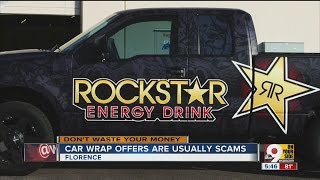 Car wrap deals are usually scams