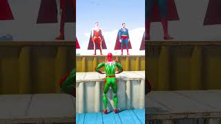 GTA 5 Epic Water Ragdolls | Spider-Man Jumps / Fails ep.195 #shorts
