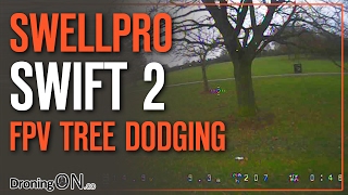 DroningON | SwellPro Swift 2 FPV Tree Dodging (and crash)