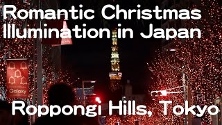 Christmas Illumination in Japan　(Roppongi Hills, Tokyo)／六本木ヒルズのクリスマスイルミネーション