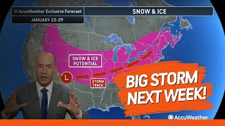 Major Snow And Ice Storm Expected Next Week!