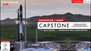 LAUNCHING NOW! RocketLab's CAPSTONE Moon Launch