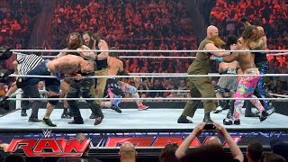 John Cena, Enzo Amore, Big Cass & The New Day vs. The Club & The Wyatt Family: Raw, 18. Juli 2016