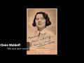 Claire Waldoff - Wer wird denn weinen wenn man auseinander geht (1919)