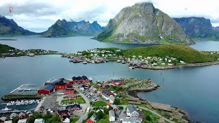 Reine, Lofoten  - The Most beautiful Village in Norway 4K
