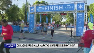 Chicago Spring Half Marathon brings 8,000-plus runners downtown Sunday morning