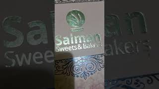 Salman Sweets \u0026 Bakers Peshawar since 1991 #salmansweets\u0026bakers #mithai #sweets