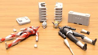 ウルトラマン ストップモーション  ウルトラマンジード VS マグマ星人 掌動 ウルトラマンVS5