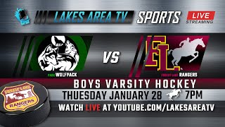 Rangers Boys Varsity Hockey vs Park Wolfpack - LIVE