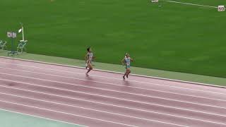 2019北信越新人　女子4x400mR予選1組(松本国際)