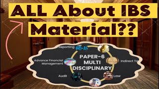 ALL About IBS Material? | INDEX | Integrated Business Solutions | ICAI | Paper-6|