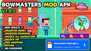 Bowmasters Mod Apk v7.0.2 | Unlimited Money \u0026 Unlock All Characters